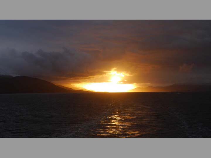 Sonnenaufgang - Argentinien